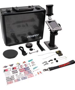 Alternative view of FlySky NB4 Pro transmitter + FGR4B receiver + FGR8B receiver set
